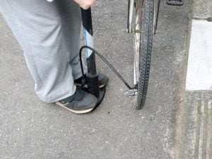 久しぶりに乗る時にタイヤの空気は大丈夫!? | 商品紹介