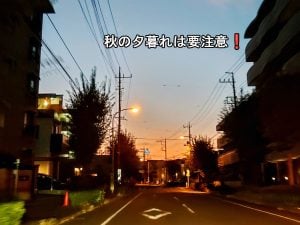 夕暮れは要注意❗自転車走行で気をつけたい安全ポイント | 商品紹介
