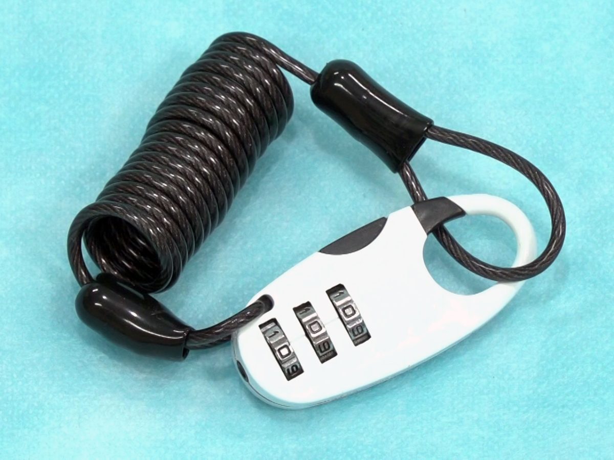 小型ダイヤルコイルロック