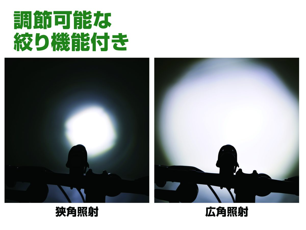 マグネット機能付ハンドルライト