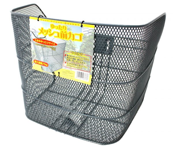 ゆったりメッシュ前カゴ | カゴ