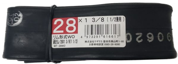 チューブ 28×1 3/8 (1 1/2) 英式 バラ | チューブ