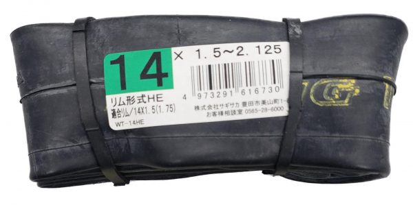 チューブ 14×1.5-2.125 英式 バラ | チューブ