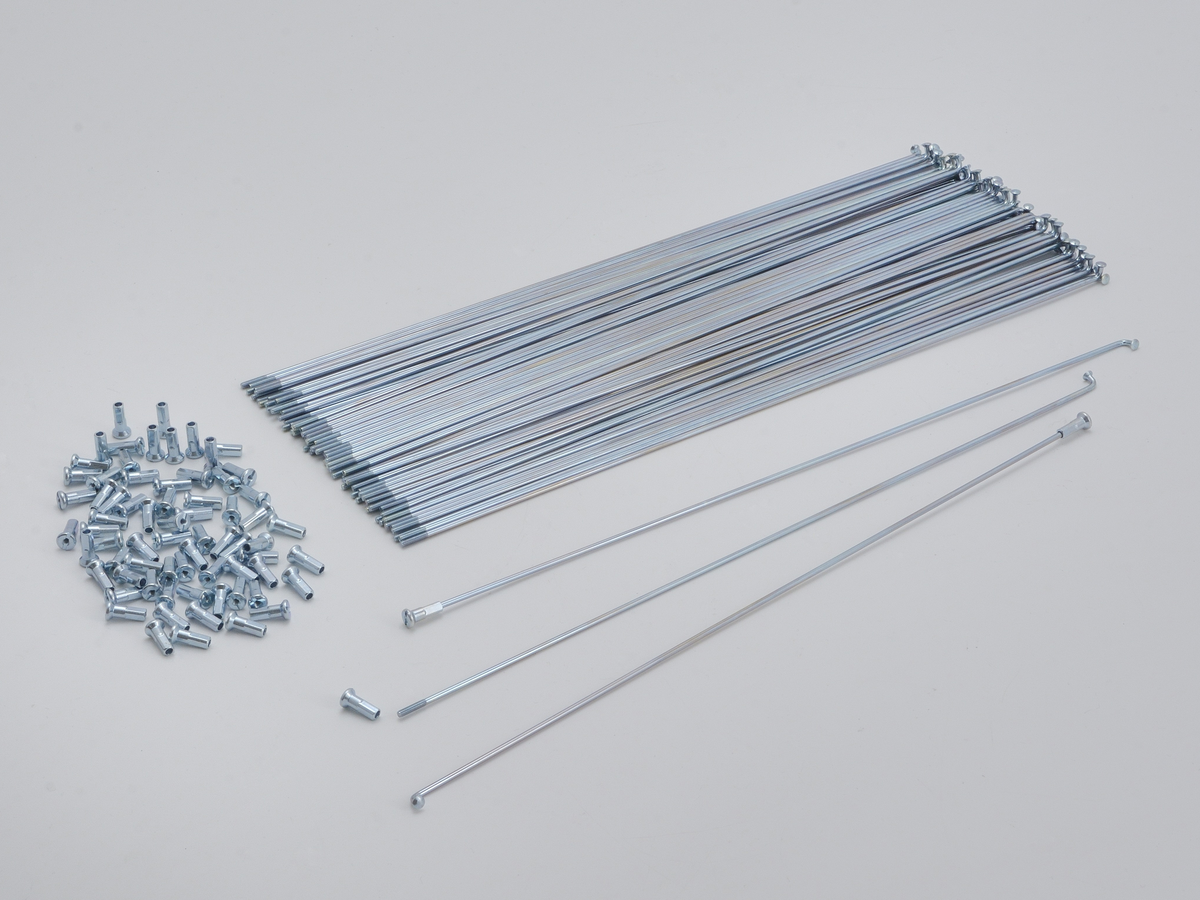 スポーク&鉄ニップルセット #14 × 280mm (72本入り) ｜パーツ・用品