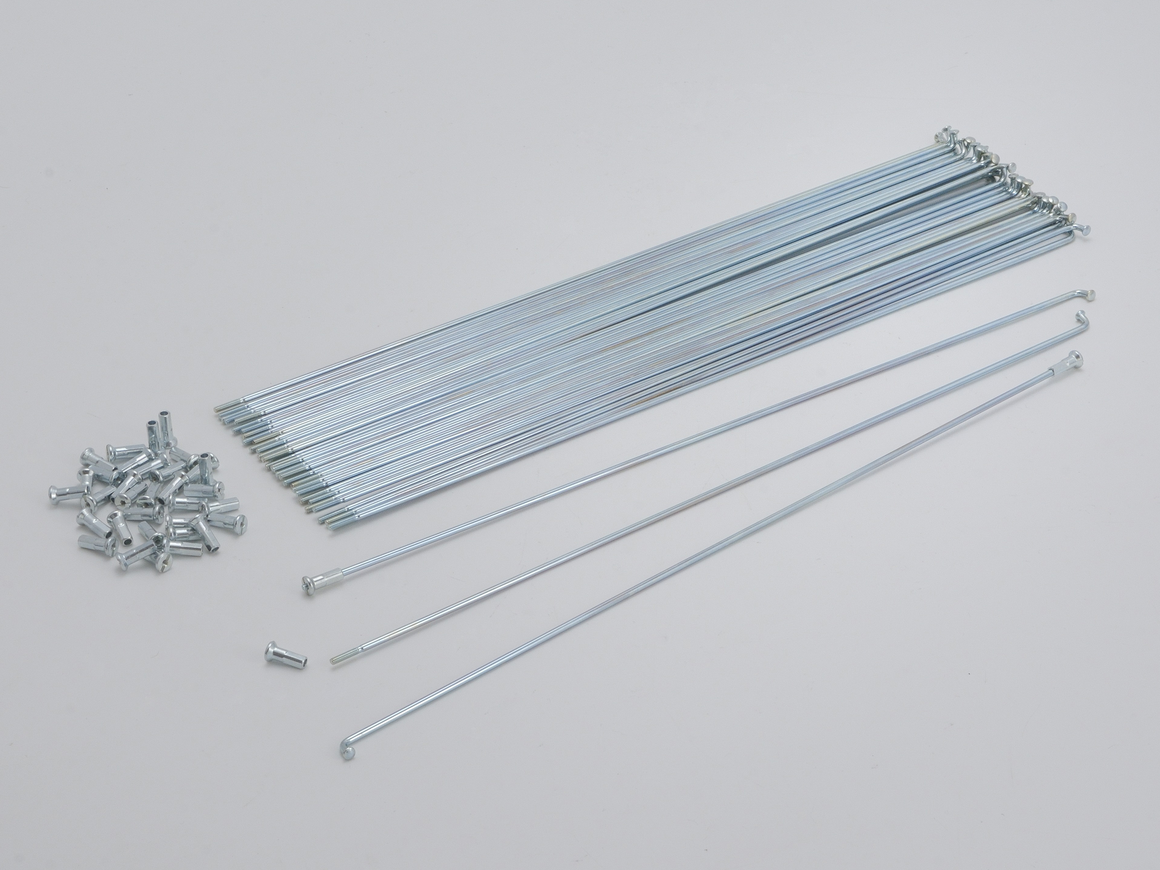 骨董 一輪挿し スポーク&鉄ニップルセット #13 × 296mm (36本入り) ｜パーツ・用品