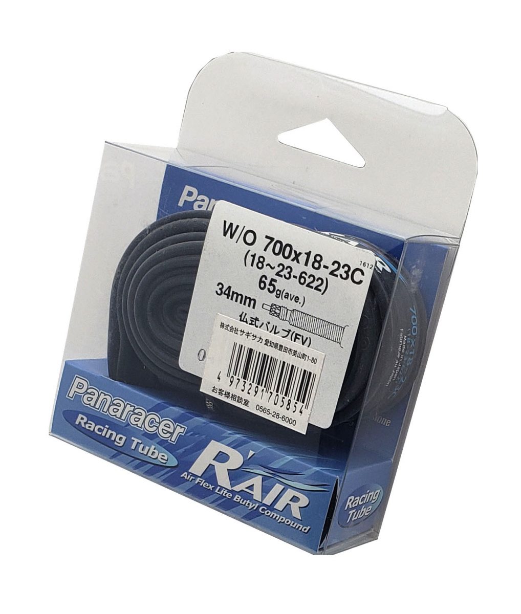Panaracer チューブ R’AIR 700×18-23C 仏式 バルブ長約34mm