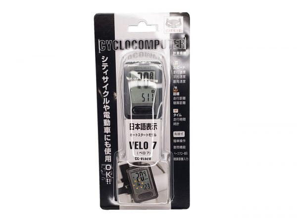 CAT EYE サイクロコンピュータ VELO7 ベロ7 CC-VL520 | スポーツ小物