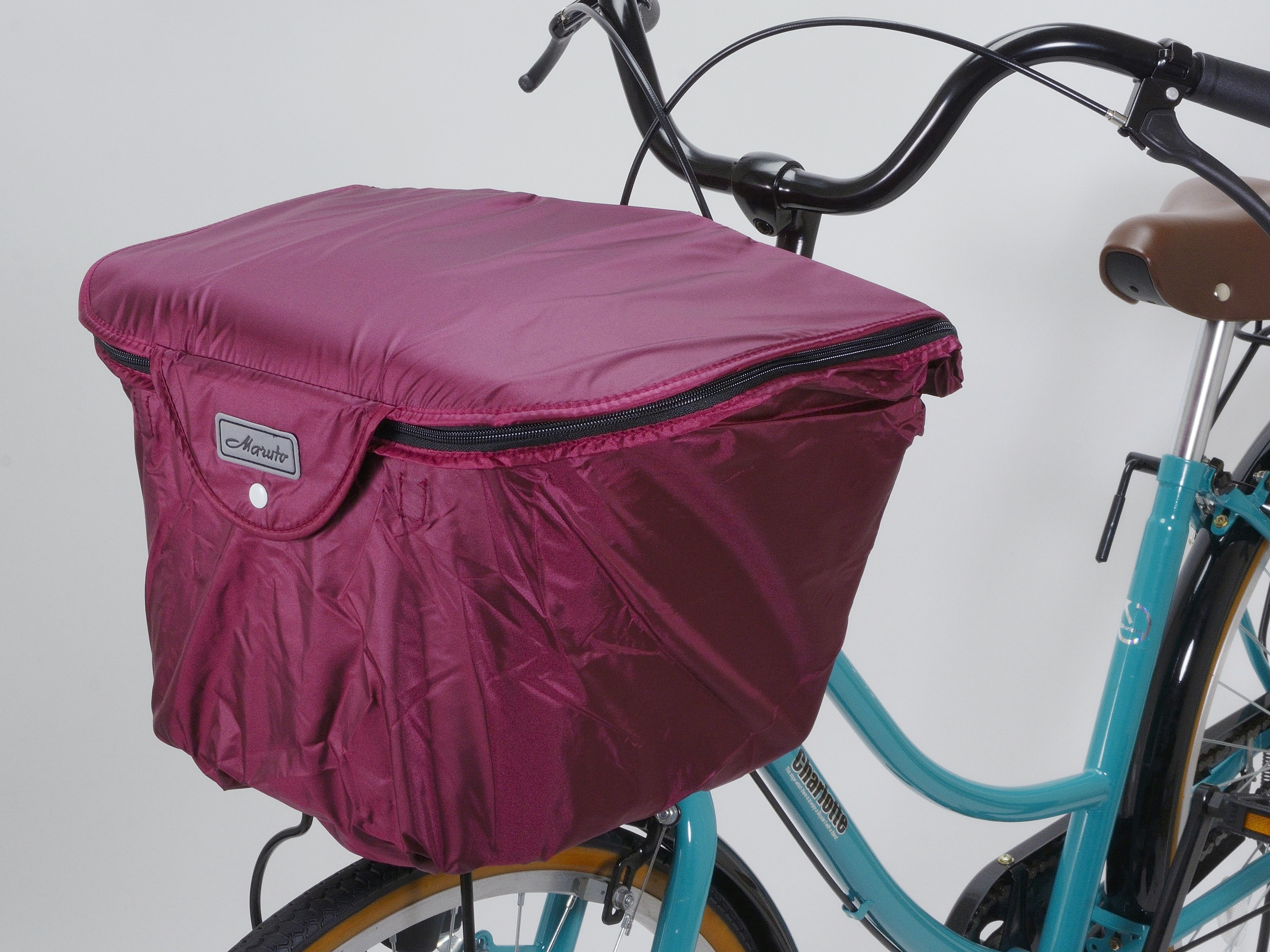 2段式バスケットカバー 前カゴ用 ｜パーツ・用品・自転車商品｜㈱サギサカ
