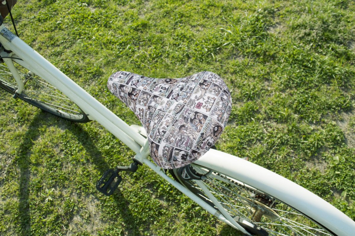 フルカラーチャリCAP サドルカバー フリーサイズ