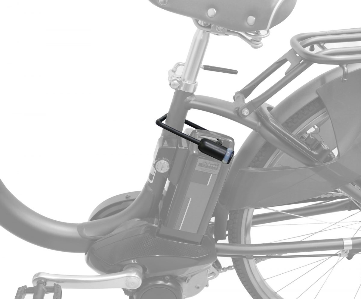 電動自転車用バッテリーロック キー式