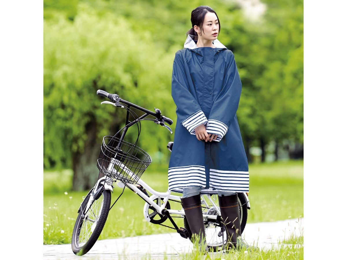 HARAINY BICYCLE  RAIN  WEAR バイシクルレインウェア マリンボーダー