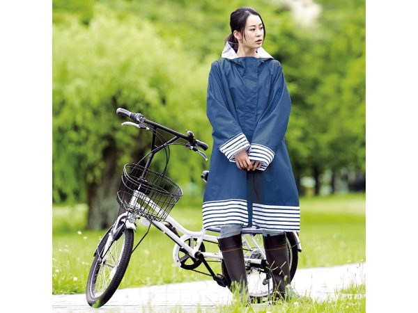 HARAINY BICYCLE  RAIN  WEAR バイシクルレインウェア マリンボーダー | レイン用品