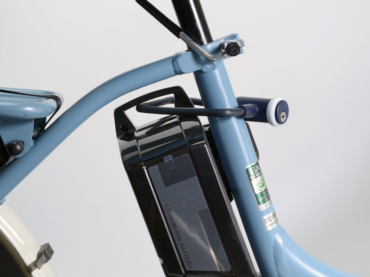 Fino 電動アシスト自転車バッテリー専用ロック