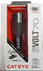 CAT EYE GVOLT70 ジーボルト70 HL-EL551RC | ライト・反射板