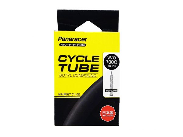 Panaracer チューブ 700×18-23C 仏式ロング バルブ長約60mm 箱入り | チューブ