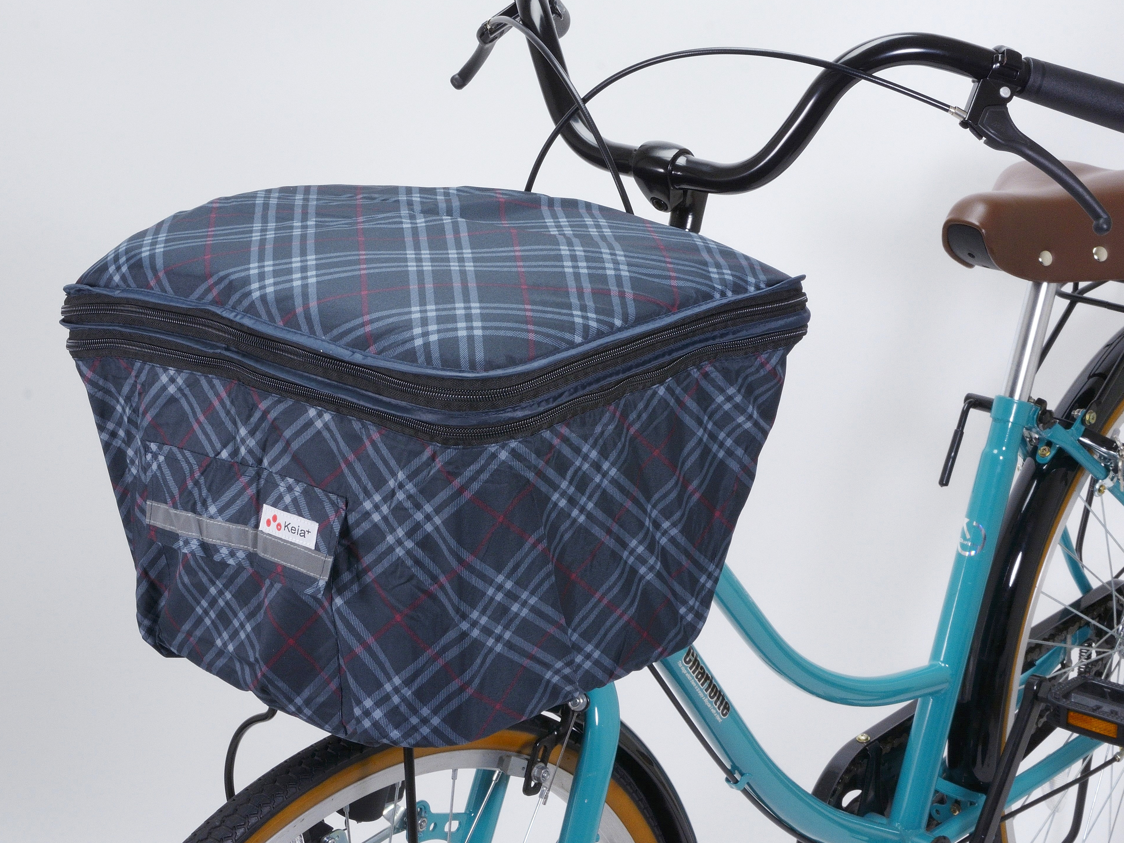 2段式前カゴカバー ｜パーツ・用品・自転車商品｜㈱サギサカ