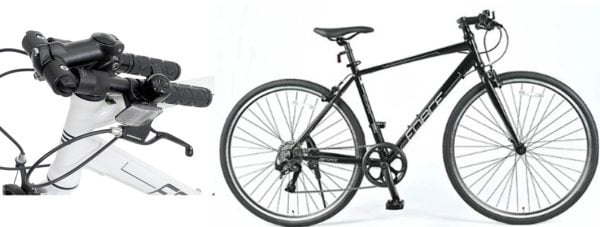 FORCEクロスバイクCaroline(カロリーネ) 700X35C 黒 | FORCE