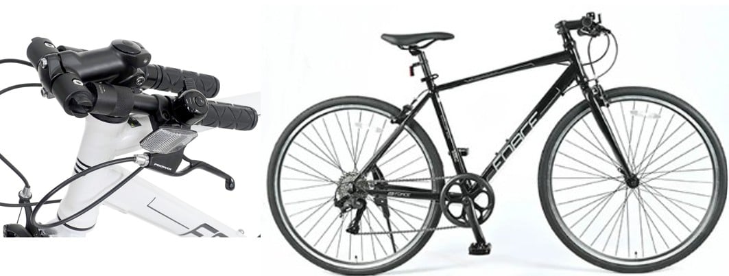 FORCEクロスバイクCaroline(カロリーネ) 700X35C 黒